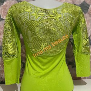 Body vert pomme taille 2XL