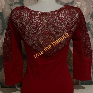 Body bordeaux taille 2XL