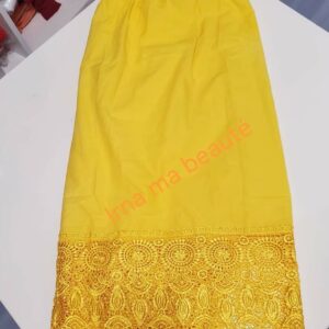 Jupe jaune taille 2XL