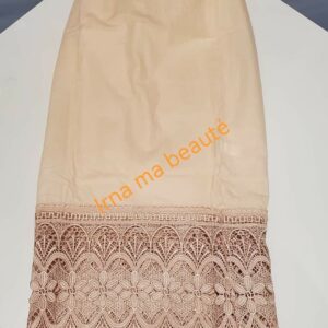 Jupe beige taille XL