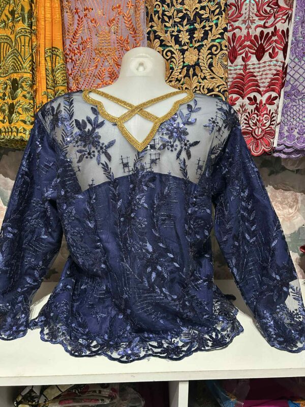 Body bleu marine taille 2XL – Image 2