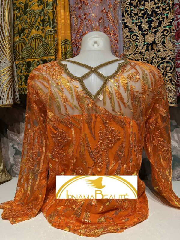 Body orange taille XL – Image 2