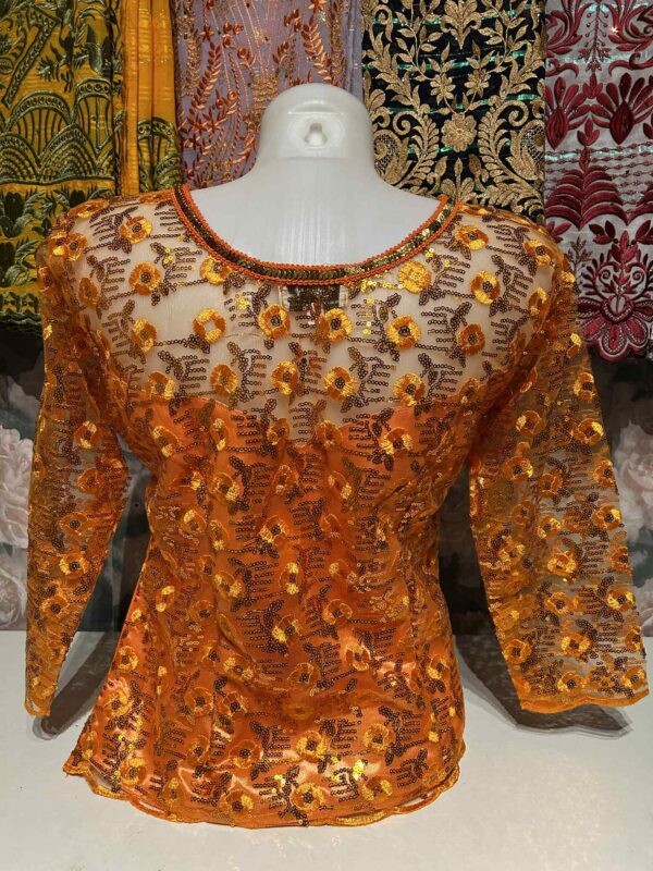 Body orange taille S – Image 2