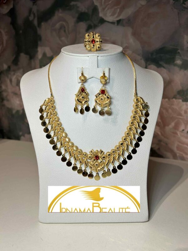 Parure plaqué or