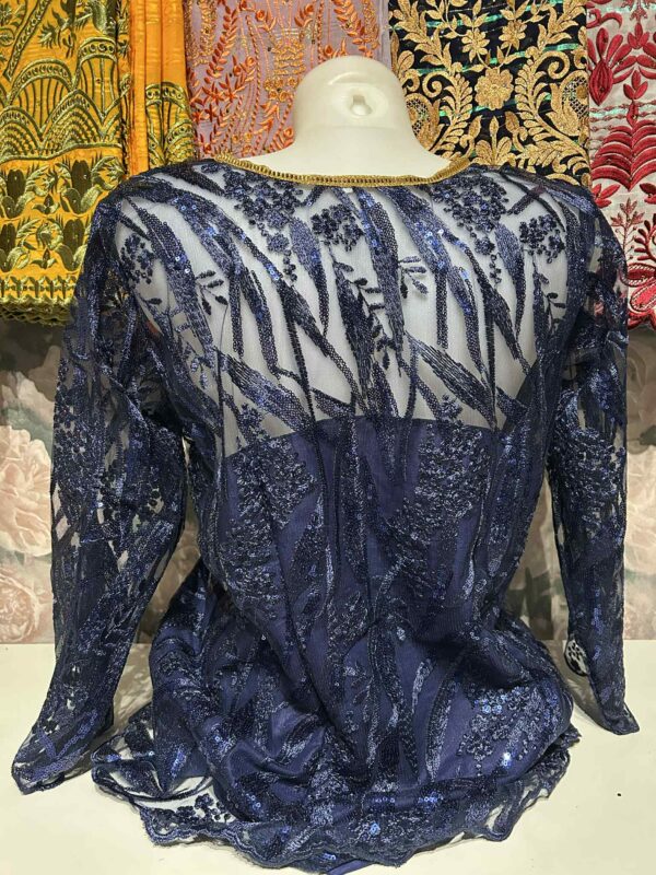 Body bleu marine taille L – Image 2