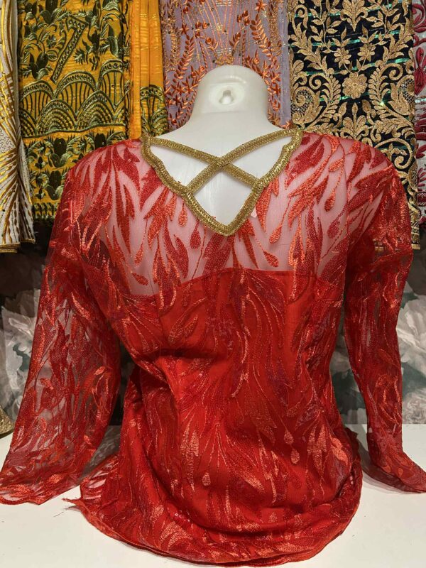Body rouge taille M – Image 2