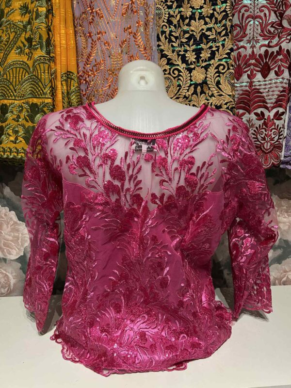 Body fushia taille L – Image 2